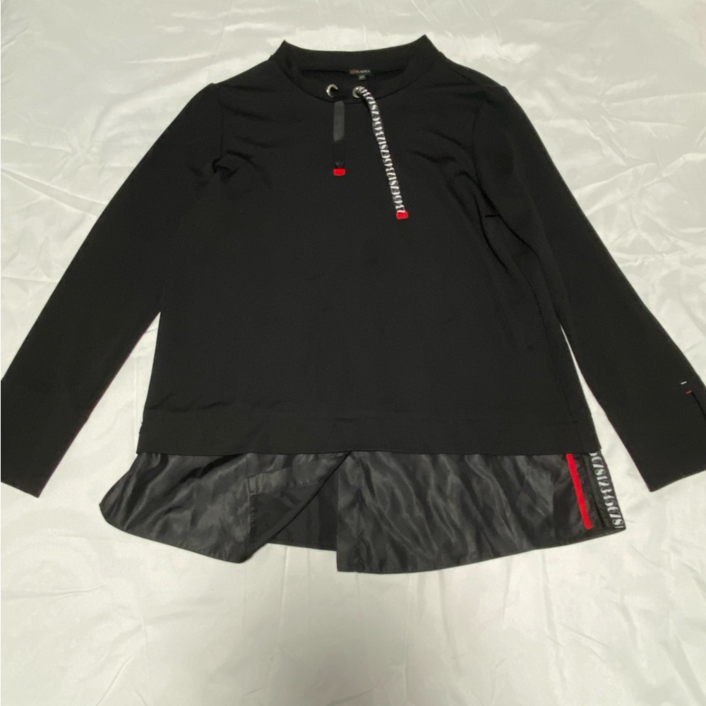 BLACK LONG SLEEVE SWEATER KAYRA SIZE 42 in JUNIORS!